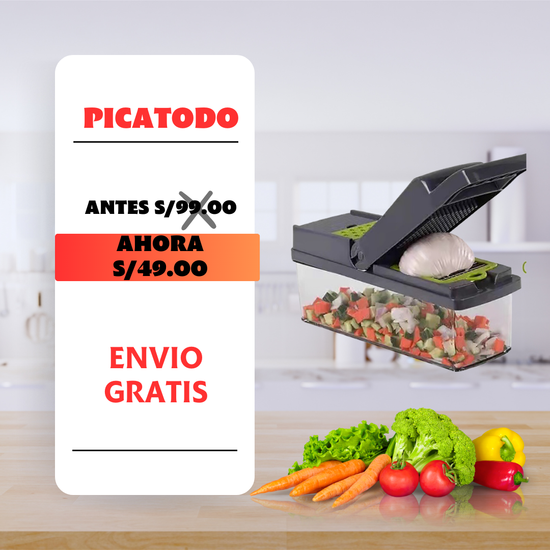 CORTADOR DE VERDURAS MULTIFUNCIONAL